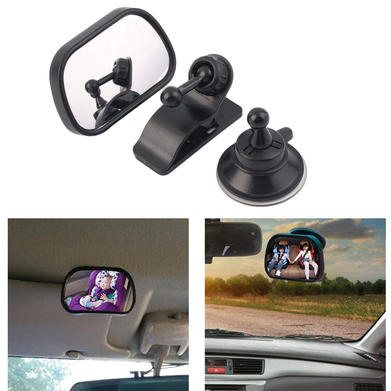 Noir Tirol Nouveau Reglable Siege Arriere De Voiture Miroir Bebe Face A Arriere Vue Vue Appuie Tete Mont Miroir Carre Securite Bebe Moniteur Enfants Sieges Auto Et Accessoires Bebe Puericulture Eng Bouldermicrofinance Org