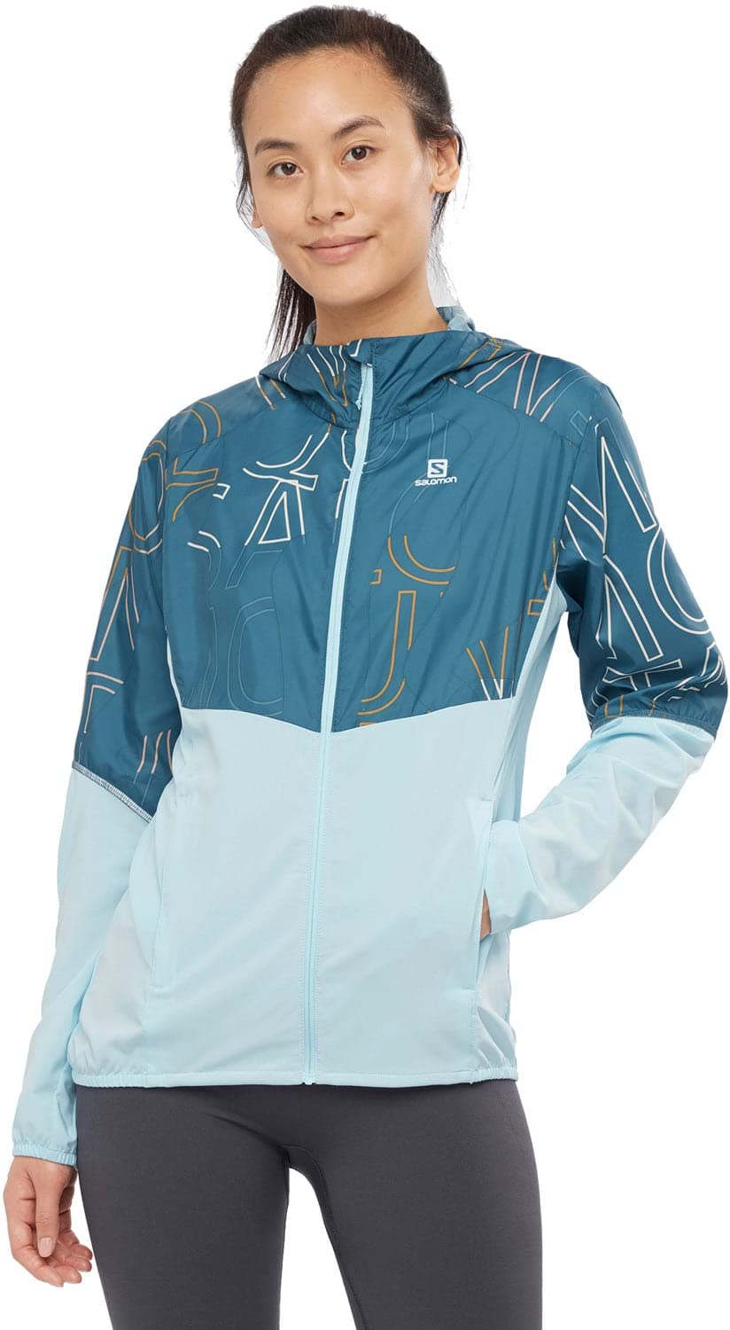 Salomon Agile Women's Windbreaker Jacket Trail Running Hiking
