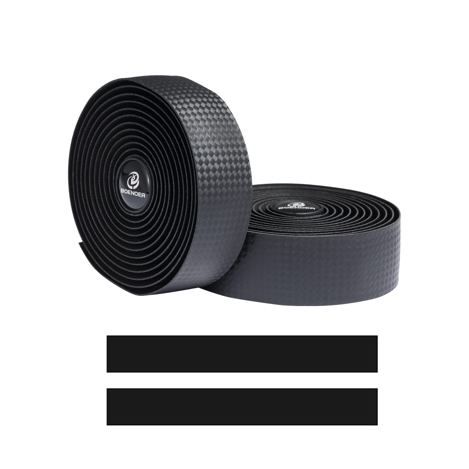 Boenoea Bike Handlebar Tape, 2 Rolls Bicycle bar Tapes Non-slip Shock-absorbing Cycling Handle Wraps for Mountain Bike