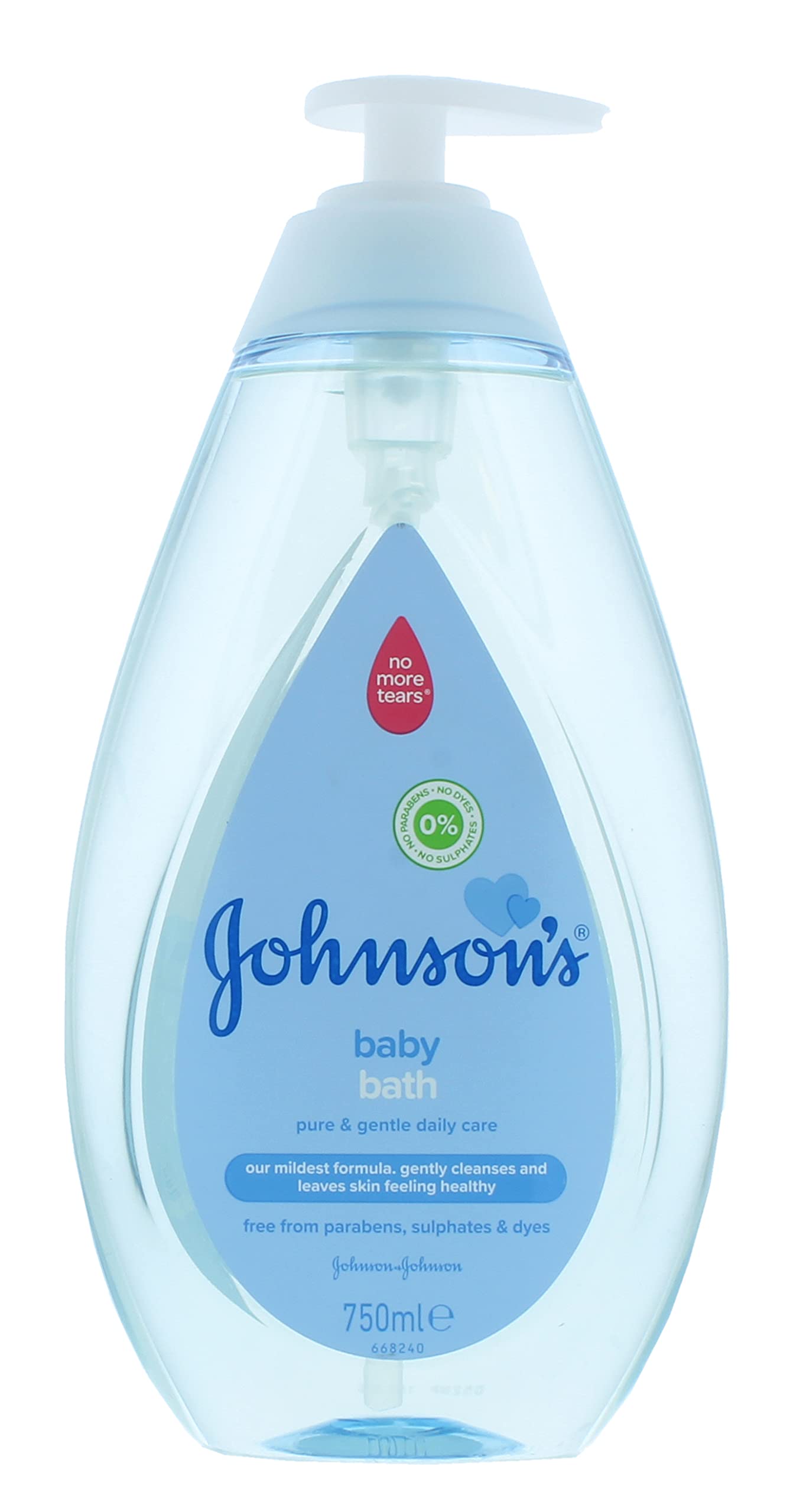 JOHNSONS BABY 750ML BATH NEW PACK