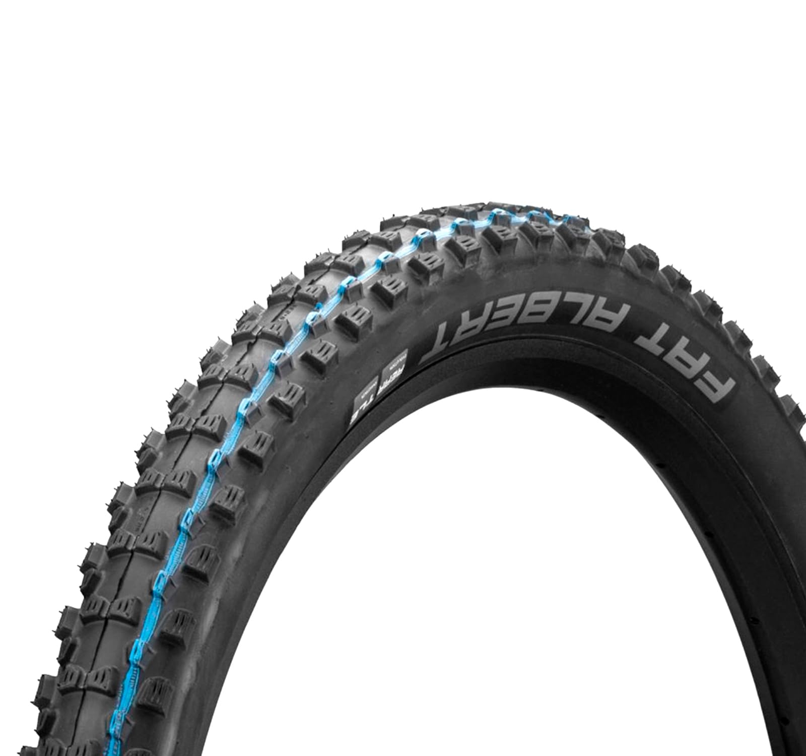 Schwalbe Fat Albert Front TLE Snakeskinr Folding Tyre, Black, 60-622 (29" x 2.35)