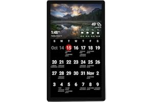 DAKboard Touchscreen Wall Display 22" - Shared Family Calendar & Organizer, Smart Home Dashboard with Weather, Chore Lists & 