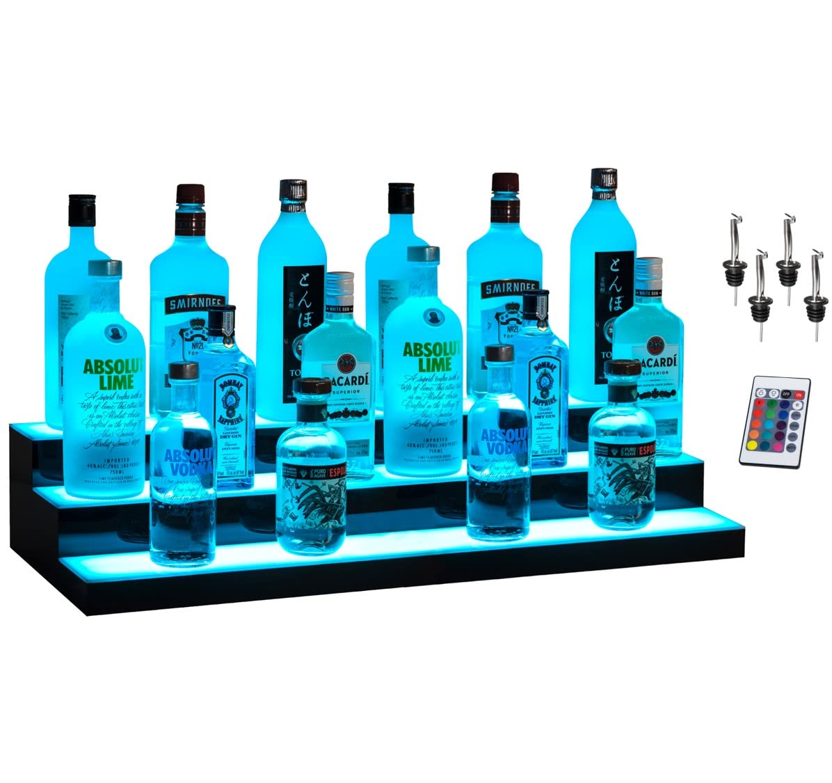 Boss Premium® BarUSA™ 28 Inch 3-Step LED Lighted