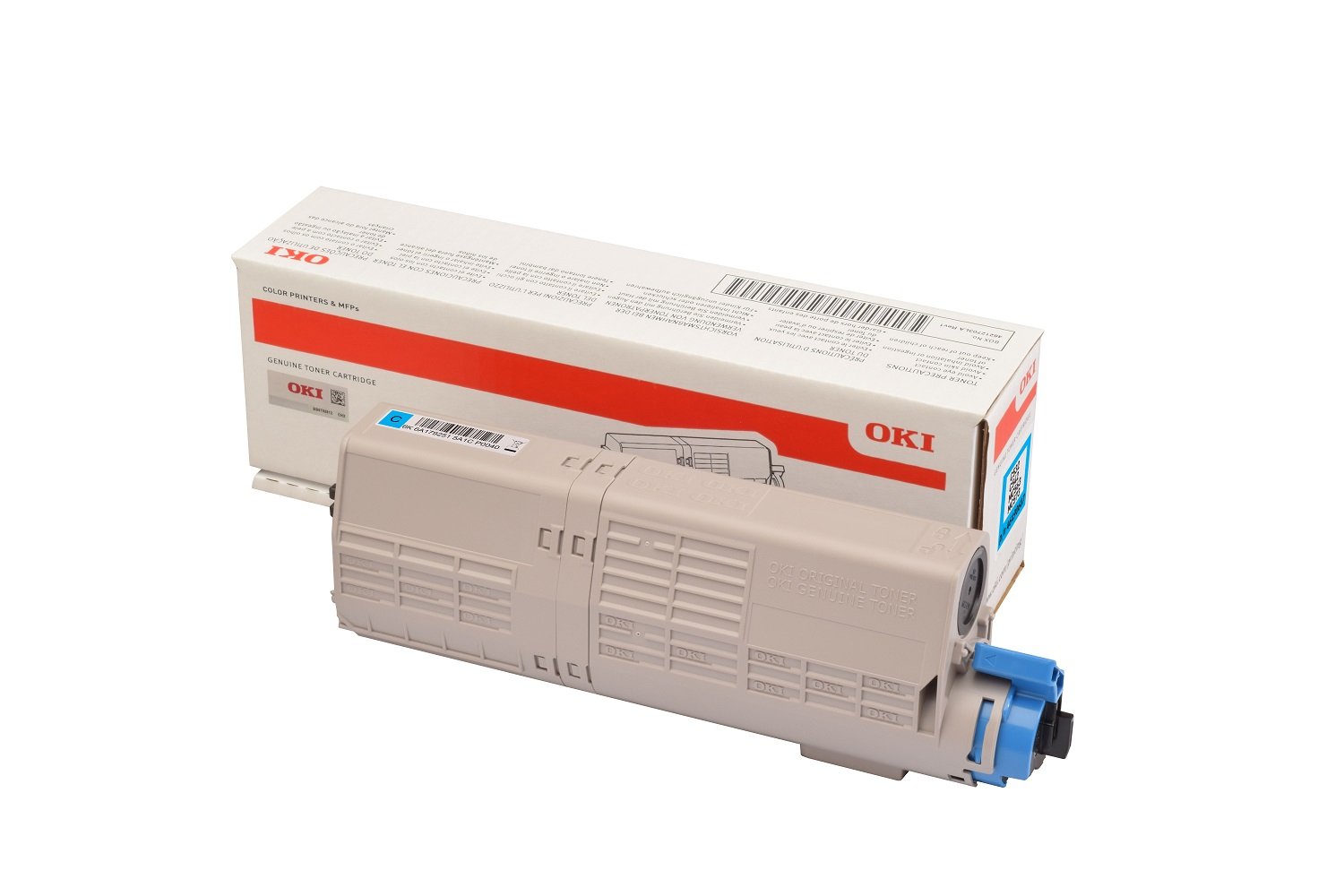 OKI 46490607 Toner Cartridge - Cyan,2643495