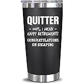 NewEleven Funny Retirement Gifts For Men Women 2026 - Goodbye Present, Retirement Gift For Woman, Men, Colleague - Farewell Gifts For Coworkers Leaving From Friends, Workbestie - 20 Oz Tumbler
