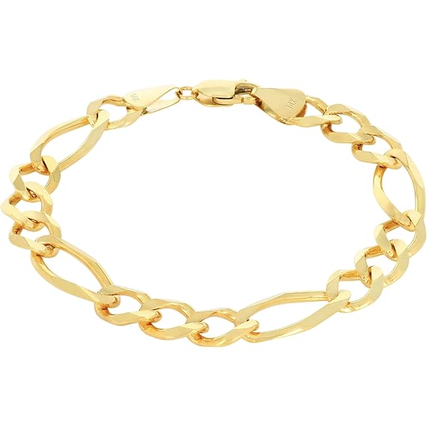 Amazon.com: DECADENCE 14K Yellow Gold 8mm Rosetta 7.5