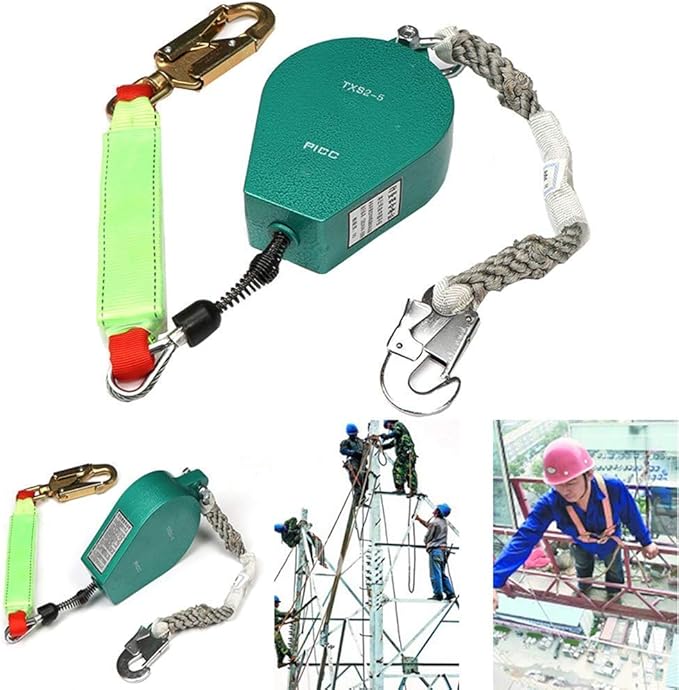 Self Retracting Lifeline Rope Brake Grab Self Braking Stop Descender