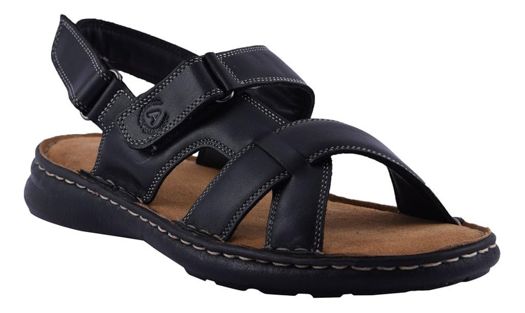 amster leather sandals
