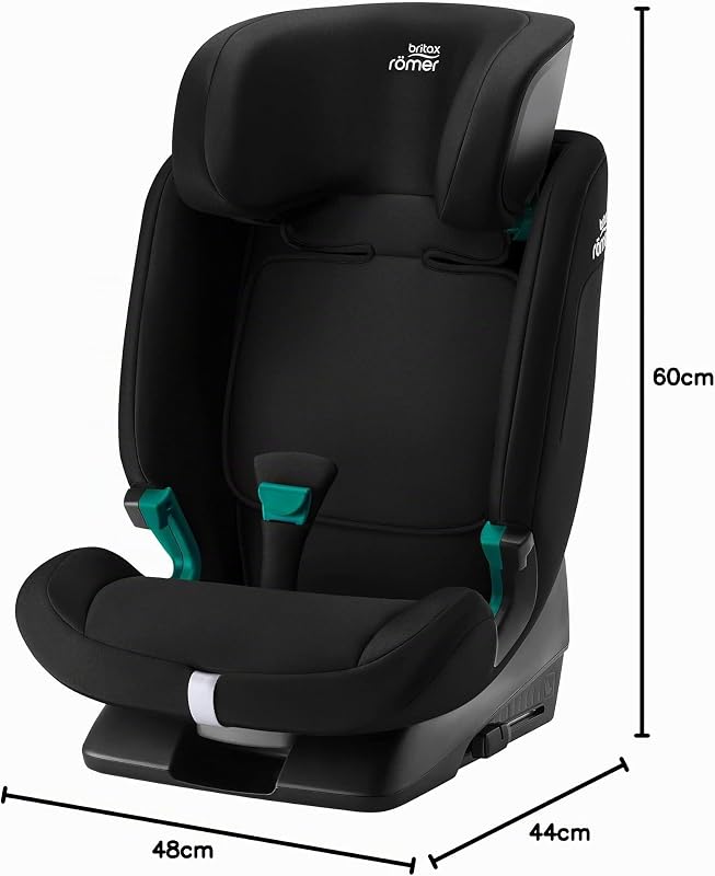 Seggiolino Auto EVOLVAFIX, con ISOFIX, bambini de 76-150 cm (i-Size), da 15 mesi a 12 anni, Night Blue