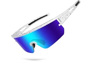 BOLLFO Youth Baseball Sunglasses, Kids Polarized Sports Sun glasses, TR90 Frame UV400 Protection Glasses for Boys Girls