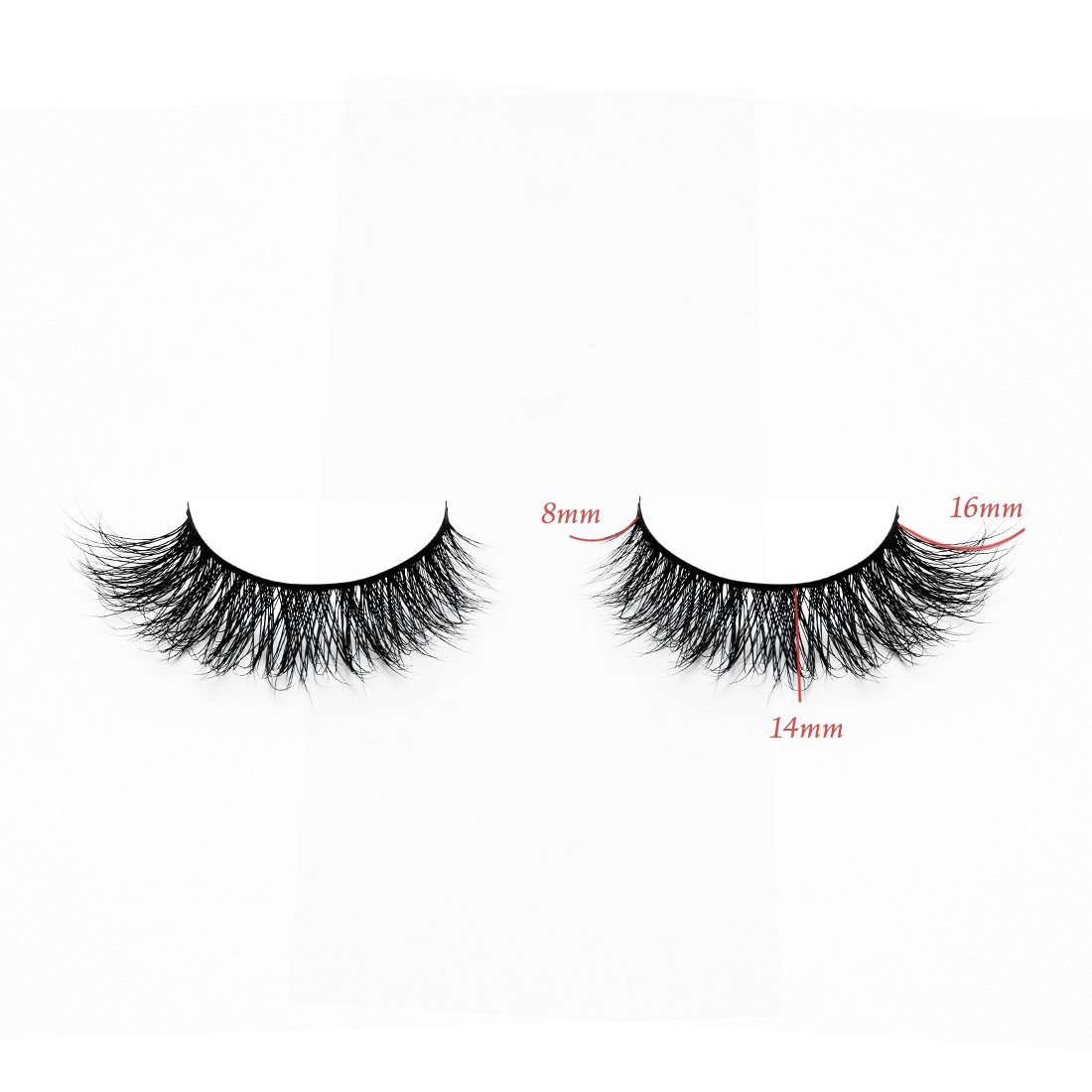 Mink Eyelashes 3D Mink Lashes Strips Long Thick False Eyelashes Natural Handmade Faux Mink Lashes 3D Style for Makeup by LK LANKIZ