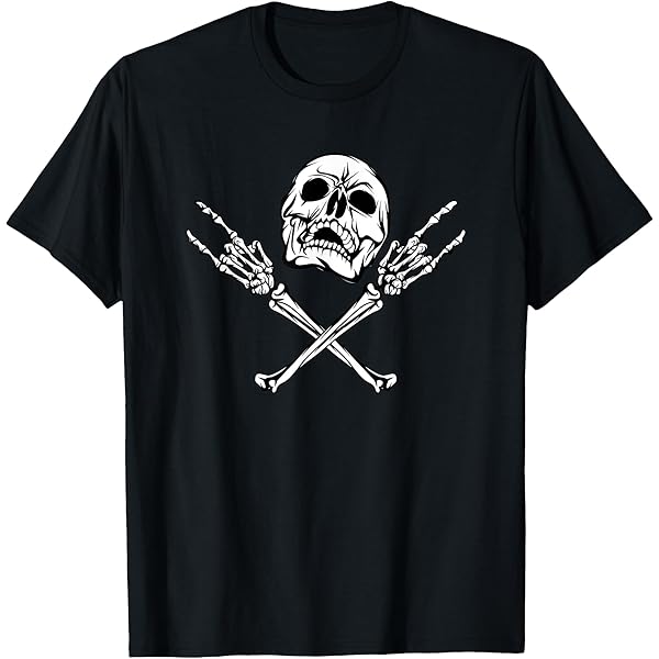 Amazon.com: Skull Angry Bones Skull T-Shirt : Clothing, Shoes