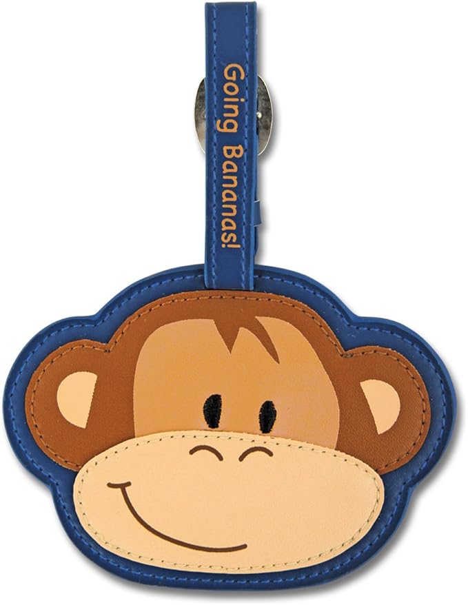 Stephen Joseph Luggage Tag, Monkey Toys & Games