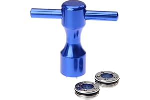 MUXSAM 2Pcs Golf Putter Blue Weights & Blue Wrench Tool Kit,(5g/10g/15g/20g/25g) for Titleist Scotty Cameron Putters