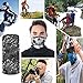 Toes Home 6PCS Outdoor Headband Elastic Seamless Bandana Neck Gaiter Scarf Sport Headwear Boho Series for Yoga Hiking
