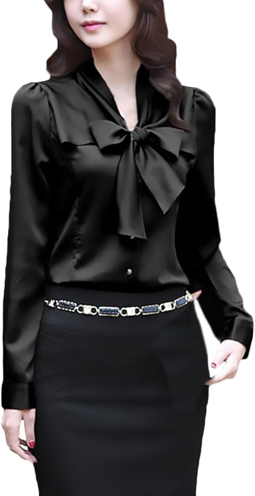 blusas en satin elegantes