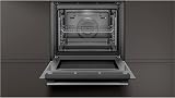 Neff N30 Single Oven with Circotherm Stainless Steel view 2