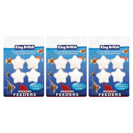 King British Weekend Feeder Aquarium Food X3 Bundle Amazon Co Uk
