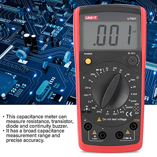 Capacitance Meter Capacitor Tester, UT601/UT603 Capacitance Resistance