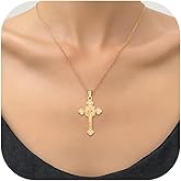 Cross Pendant Necklace for Women Gold Necklace Dainty Jewelry Cross Necklace Fashion Accessories for Gift Ideas 2025 Jewelry Trends