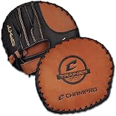 Champro Infielder Training Glove (Black/Tan), Regular (Right Hand Throw)