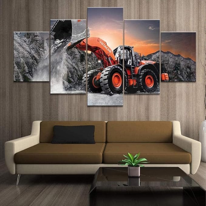 SESHA Póster De Lienzo 5 Piezas HD Arte De La Pared Impresa Decoración