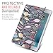 MoKo Case for iPad Pro 9.7 - Slim Lightweight Smart-shell Stand Cover with Translucent Frosted Back Protector for Apple iPad Pro 9.7 Inch 2016 Release Tablet, Sea Fishes (with Auto Wake / Sleep)