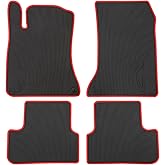 San Auto Car Floor Mats for Mercedes Benz CLA 250 (2014-2019) & GLA 250 (2015-2020), Custom Fit A Class 2012-2019, B Class 2013-2019 Floor Liner All Weather Rubber Mats Heavy Duty Odorless