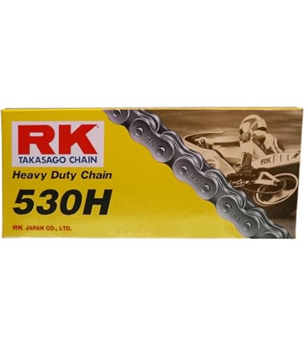 Amazon.com: RK 530 ZXW XW-Ring Chain - 130 Links - Gold : Automotive