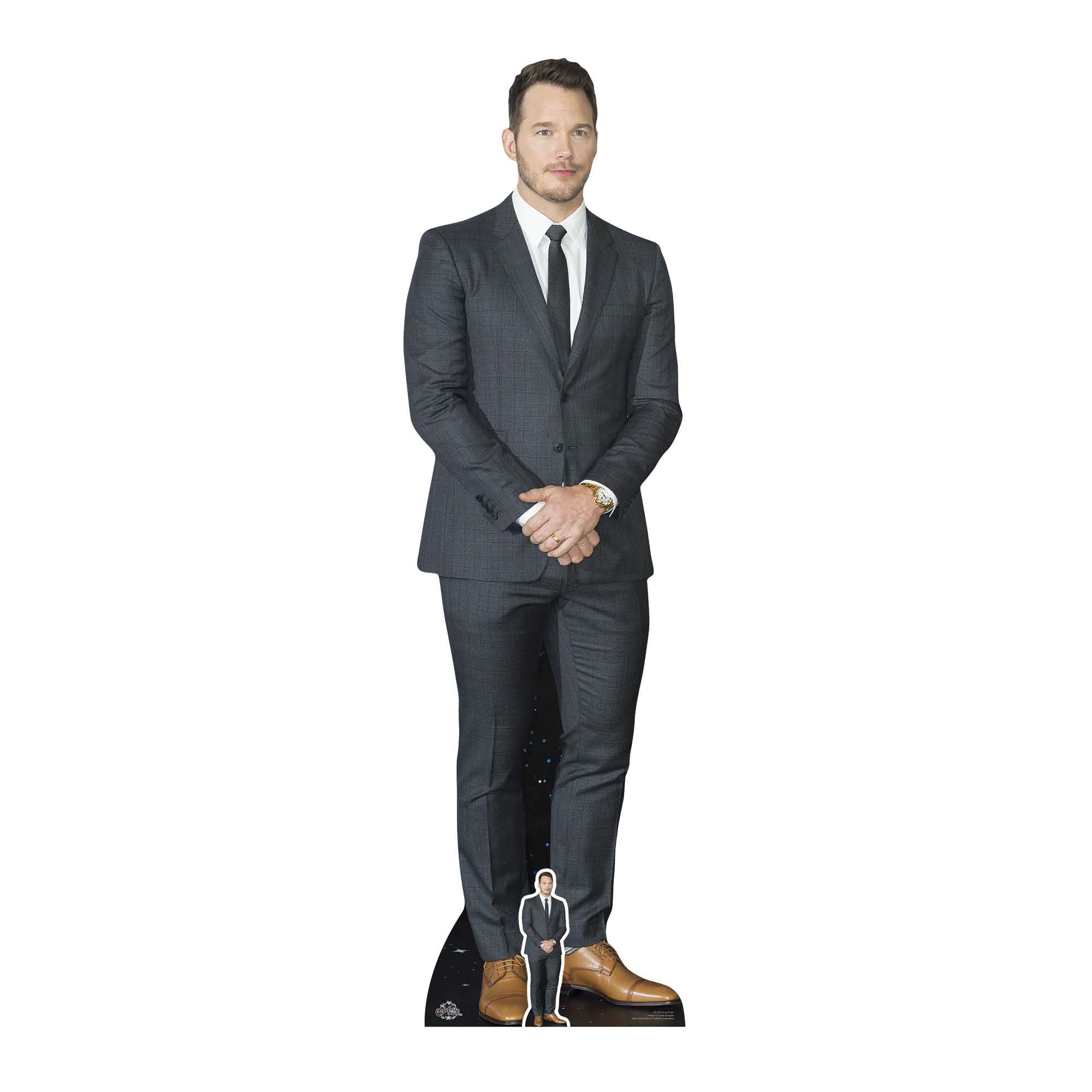 Star Cutouts Ltd CS729 Chris Pratt, Cardboard, Multi-Colour, 3 x 54 x 187 cm