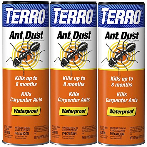 TERRO T600 Ant Dust Kills fire ants, carpenter ants, cockroaches