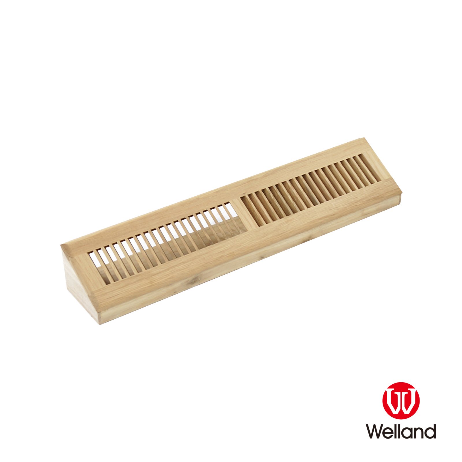 Buy WELLAND 24 Inch White Oak Hardwood Vent Baseboard Diffuser Wall ...