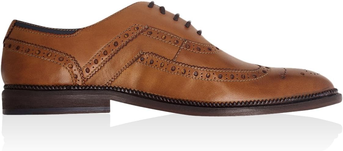 Barley Oxford Brogue Shoe Tan