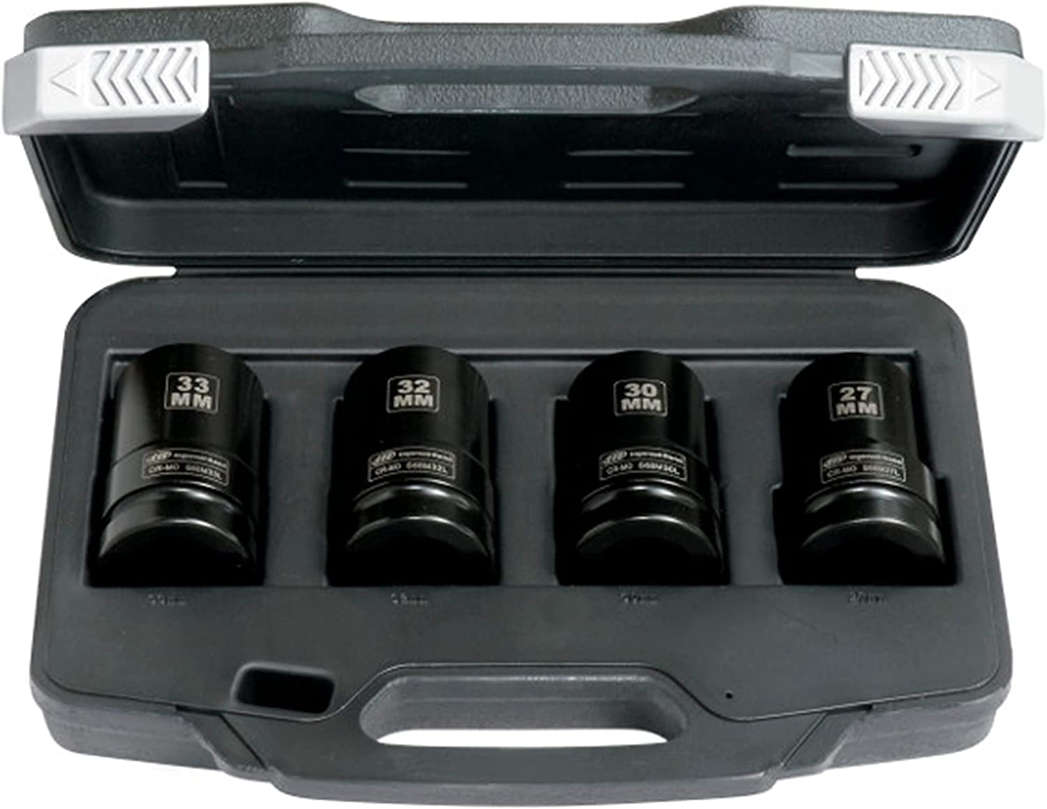 Ingersoll Rand Metric Universal Impact Socket Set SK8M4LN, 1" Drive, for Impact Wrench, Set of 4 pcs