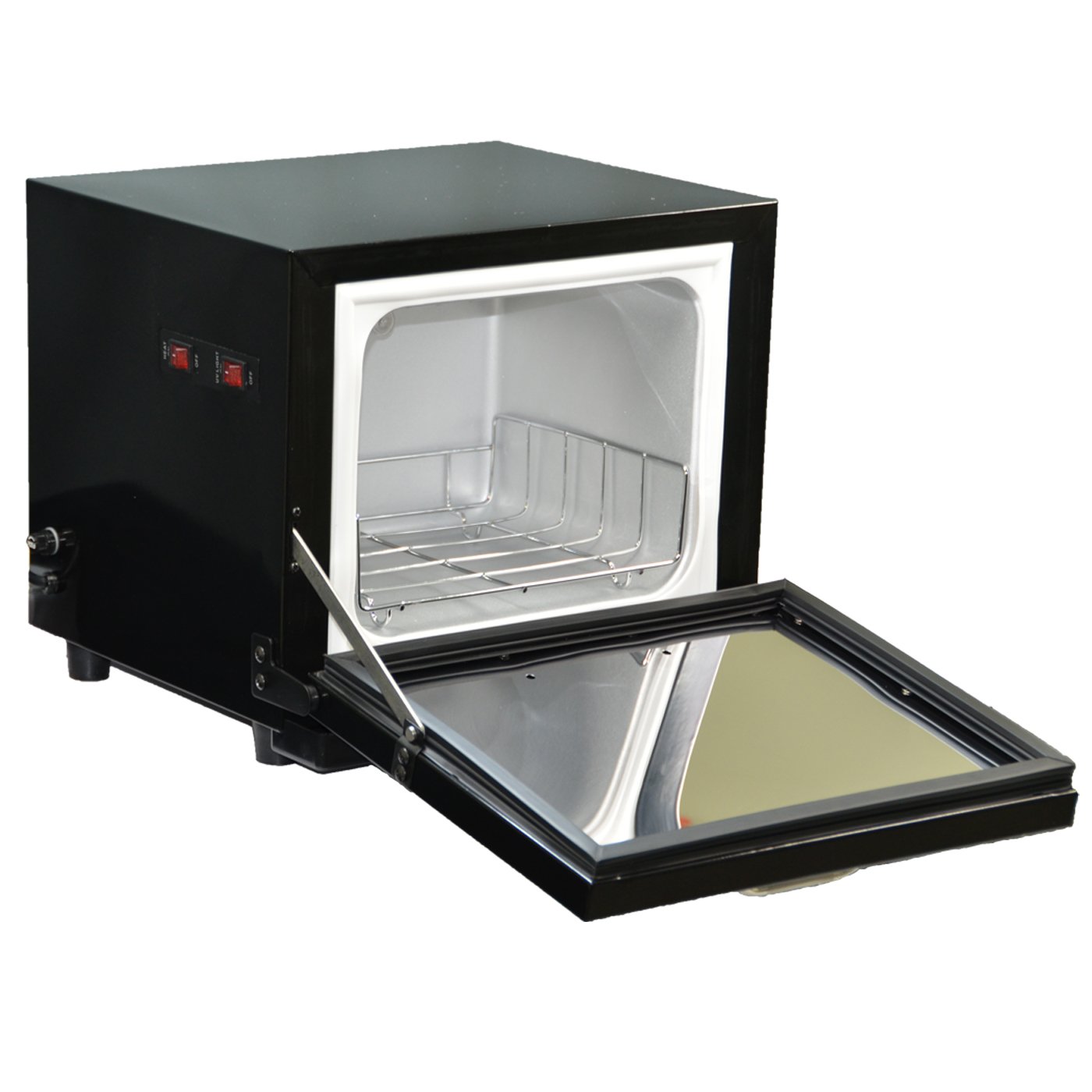 InkBed Black Compact 2in1 Towel Warmer & Ultraviolet Sterilizer