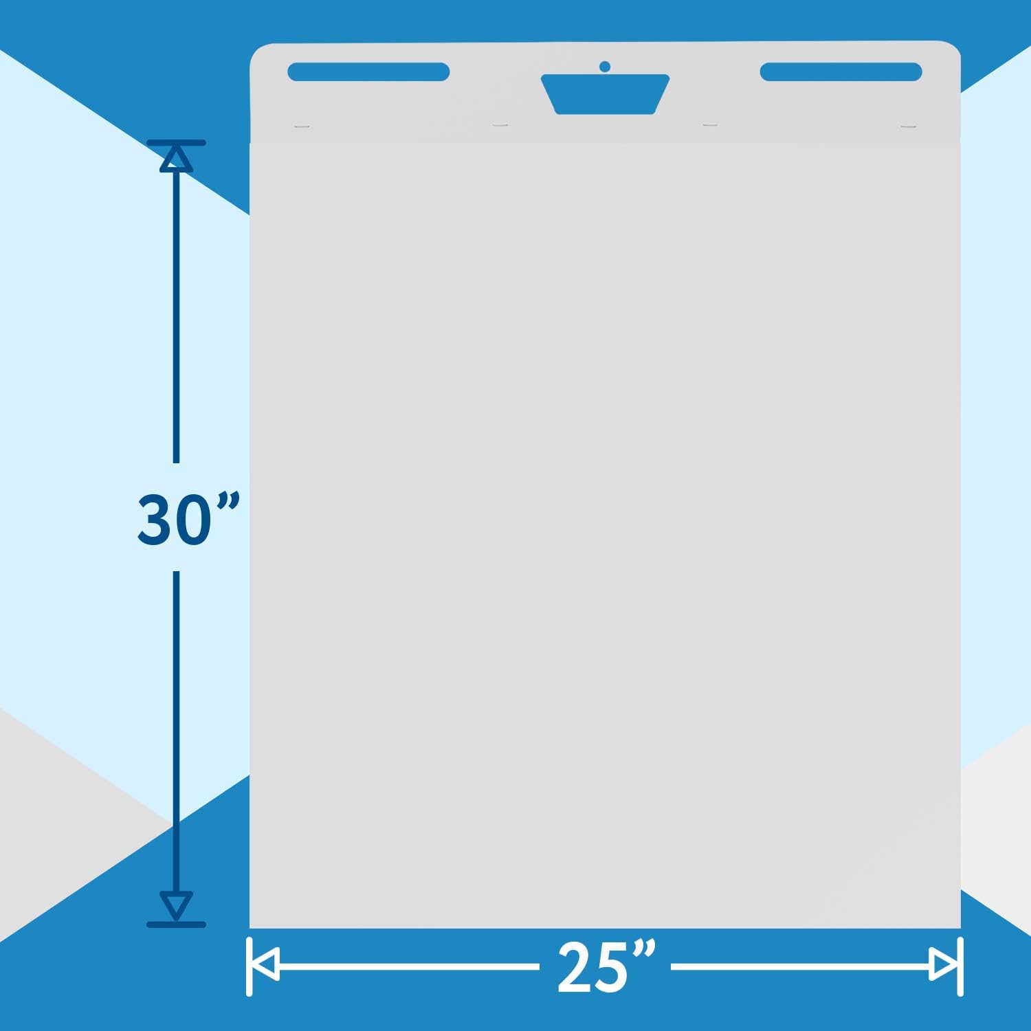 5-Pack of Premium Self-Stick Easel Pads - 25 x 30 Inches, 30 Sheets Per Pad - Thick Paper, Strong Staples, Sticky Easel Poster Chart Pads to Post on Walls - By IMPRESA : Office Products