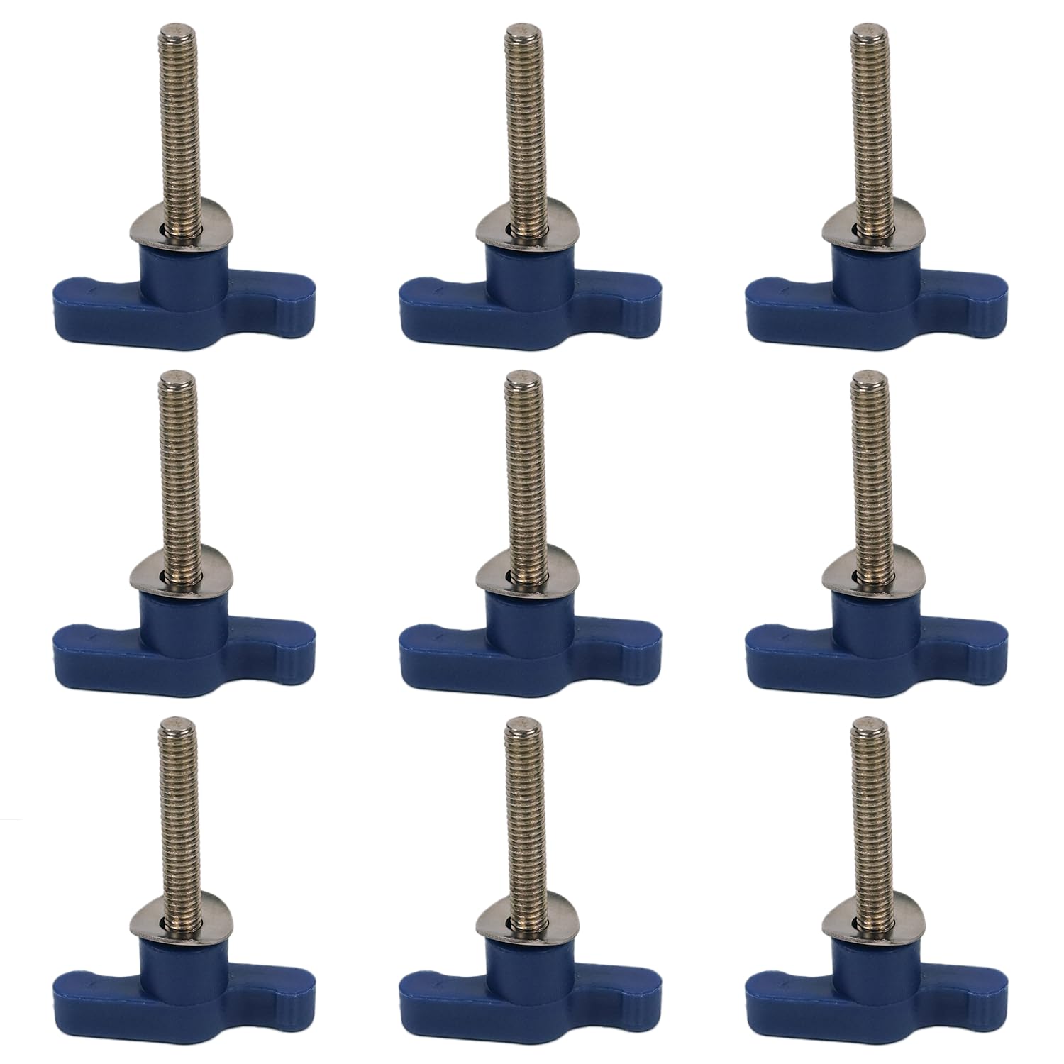 LandTale Screws for Shower Stool #10-24 x 2 (9 Pack) Stainless Flat Head Screws Accessory - Universal Fit Shower Chair Tool-Free Replacement, 9 Counts