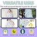 Set of Baby Bathing Cap + Bath Light-up Floating Toy - Eyes & Ears Protection from Shampoo Water - Waterproof Adjustable Visor Hat Shield - Sensory Toy Toddler - Safe Fun Shower Hair Wash - No Tears.