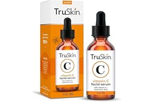 TruSkin Vitamin C Face Serum – Anti Aging Facial Serum with Vitamin C, Hyaluronic Acid, Vitamin E & More – Brightening Serum 