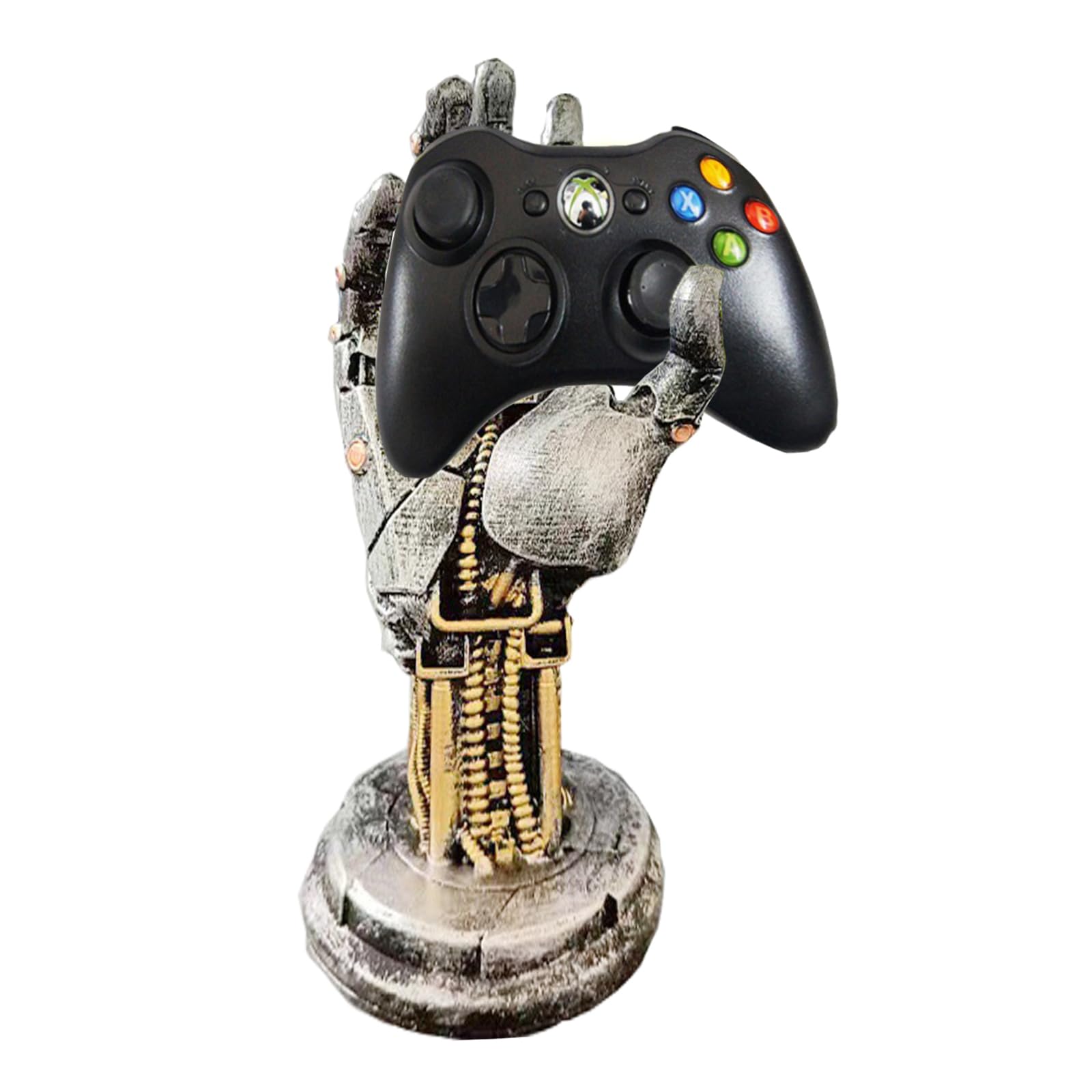 Photo 1 of AMJUDOT Game Controller Stand Holder for PS4 PS5 Xbox Switch Pro Headset Desk Stand Display Holder Mechanical Hand Gaming Accessories Desk Decor Figure (Iron)