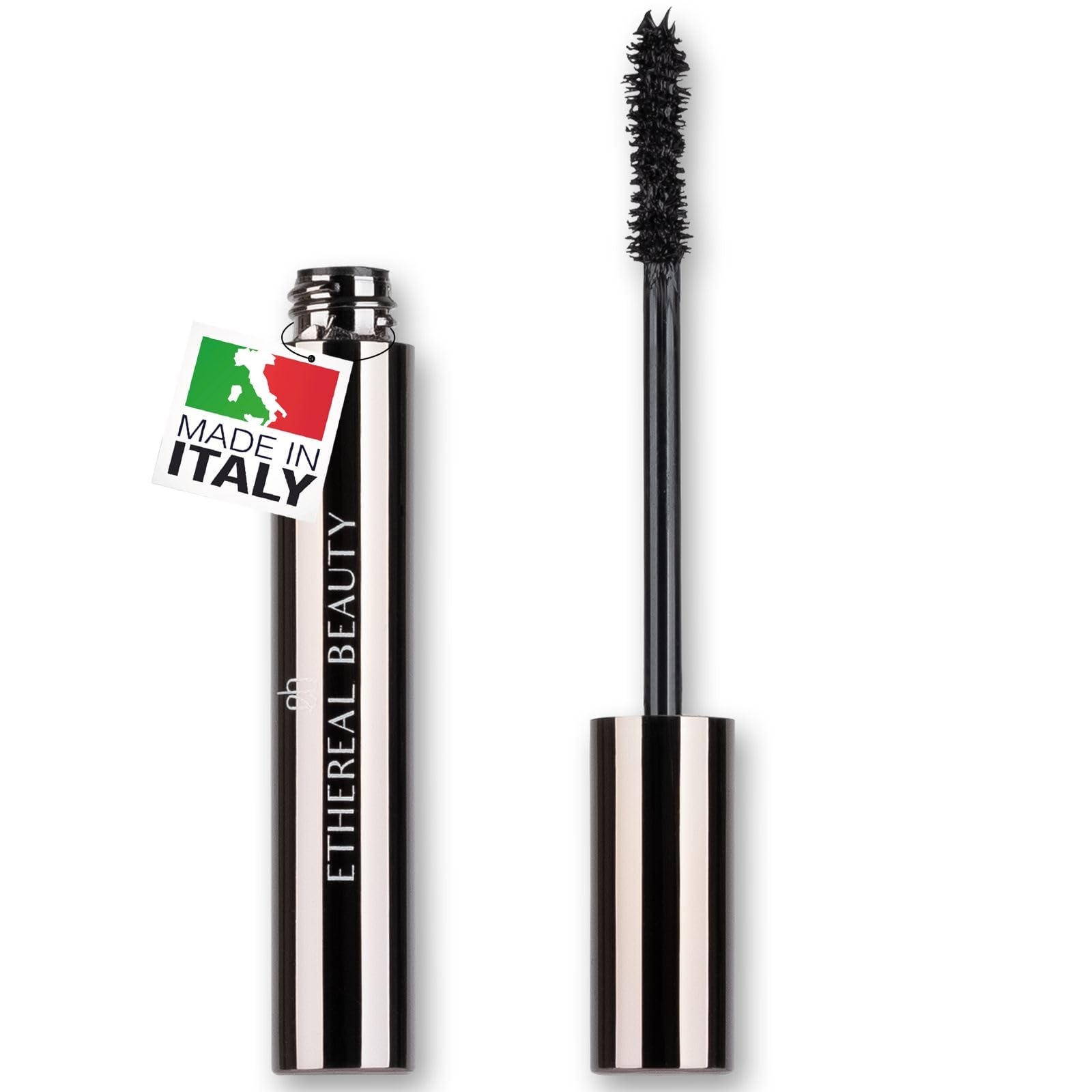 Ethereal Beauty Aphrodisiac Mascara - 7ml, Vegan, for Length, Volume & Curl - Moisturizing, Protection & Repair, Panoramic Effect