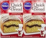 Pillsbury Cinnamon Swirl Quick Bread Mix, 17.4 oz, 2 pk