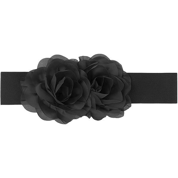Fashion Flower Gold Chain Belt Female Waist Adjustable Punk
