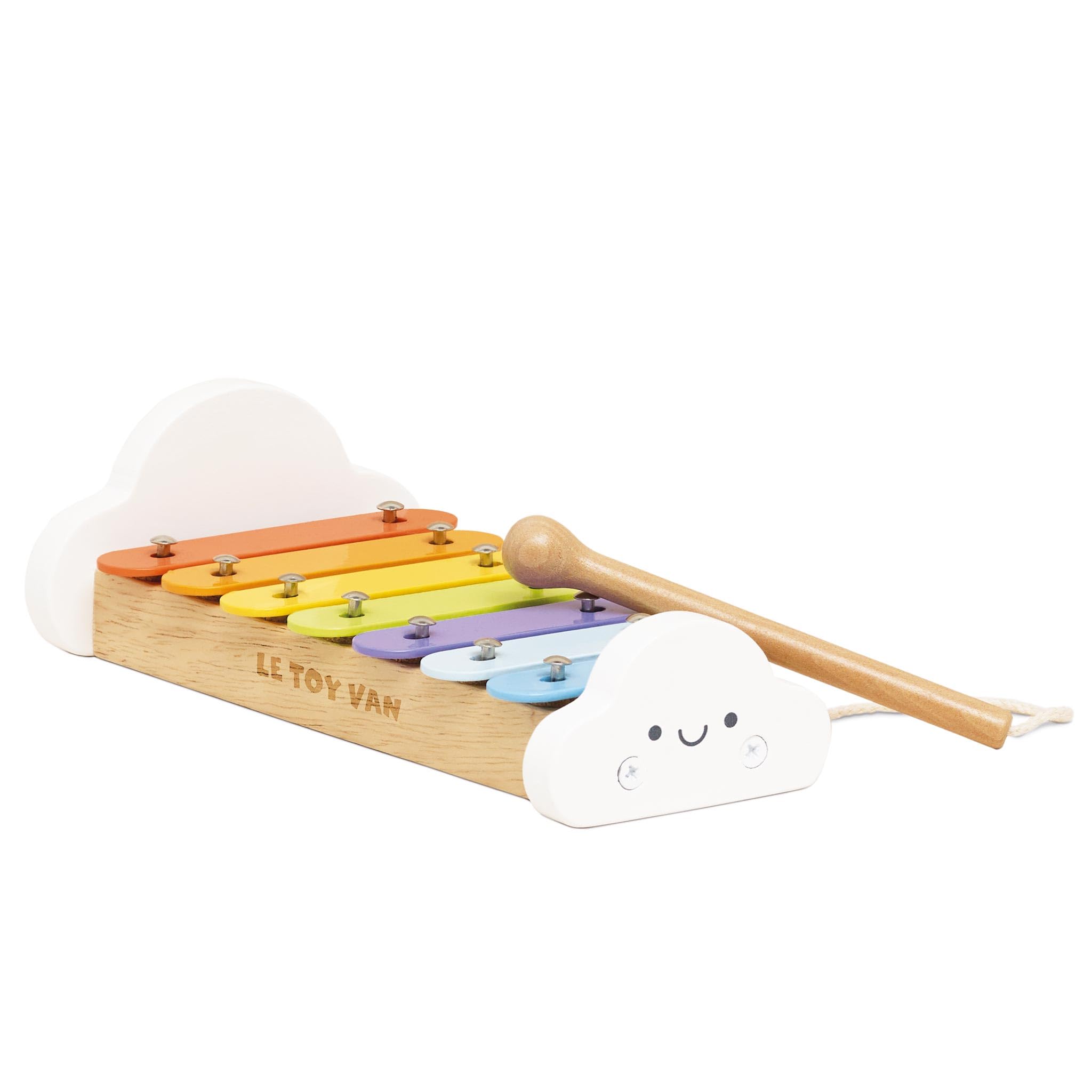 Le Toy Van – Wooden Musical Xylophone | Girl & Boy Colourful Musical Toy with 7 Delightful Sounding Notes – Suitable for 18+ months