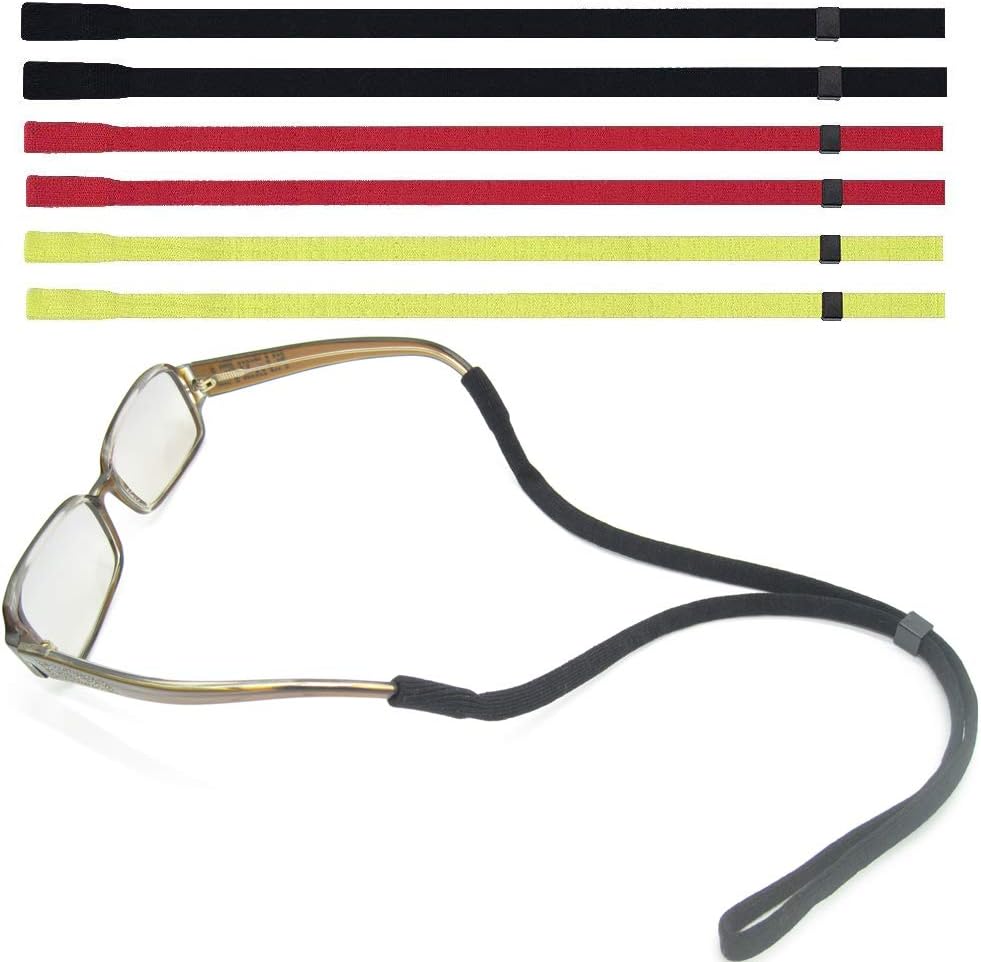 Adjustable Eyewear Retainer TESHIUCK 6 Pack Sunglasses Holder Straps
