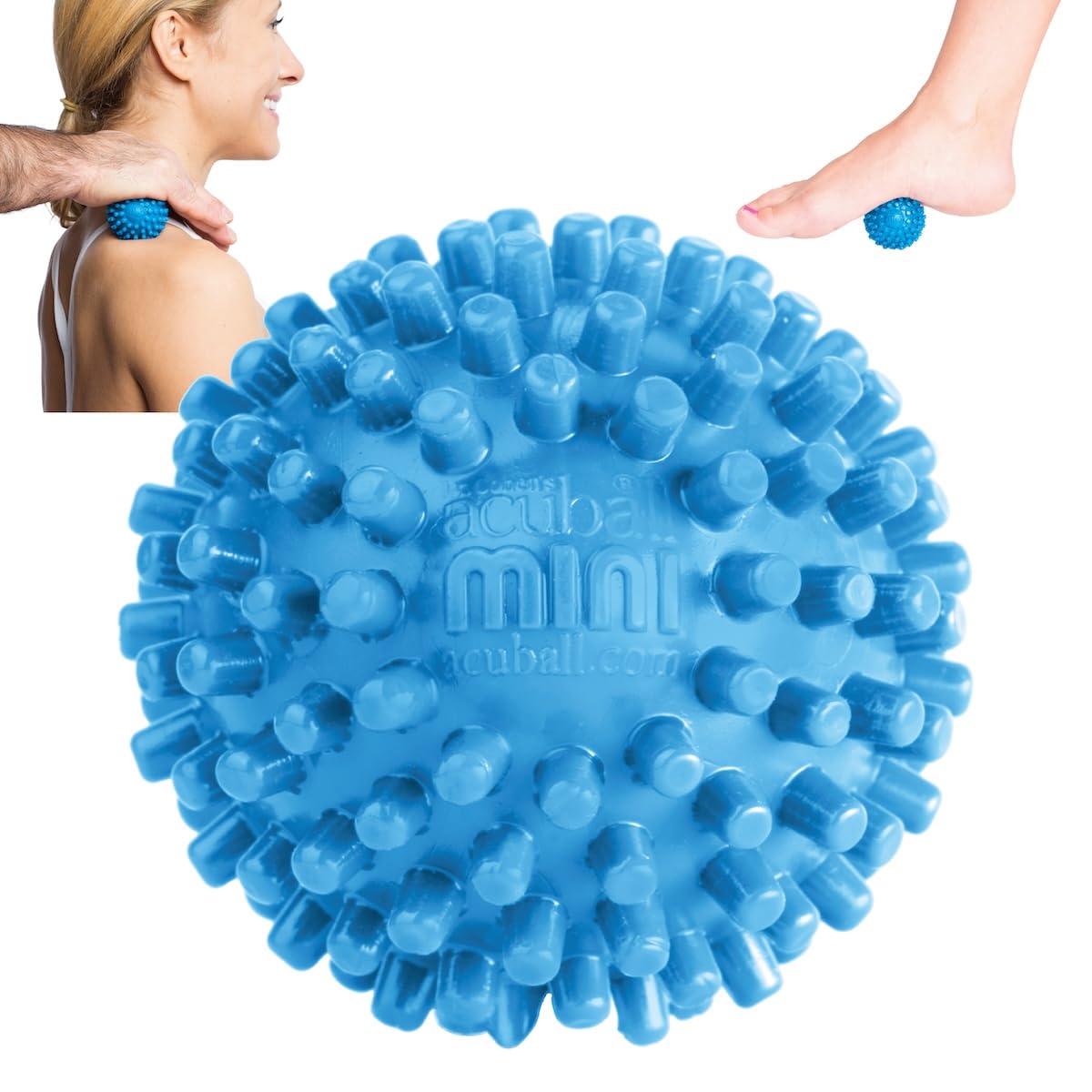 Dr. Cohen's acuBall-Mini – Compact Heatable Massage Ball for Targeted Pain Relief in Hands, Feet, Glutes & Small Joints – Deep Tissue Trigger Point Ball for Travel, Office or Home Use