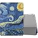 MoKo Case Fit 2018/2017 iPad 9.7 6th/5th Generation - Slim Lightweight Smart Shell Stand Cover with Translucent Frosted Back Protector Fit iPad 9.7 Inch 2018/2017, Starry Night(Auto Wake/Sleep)