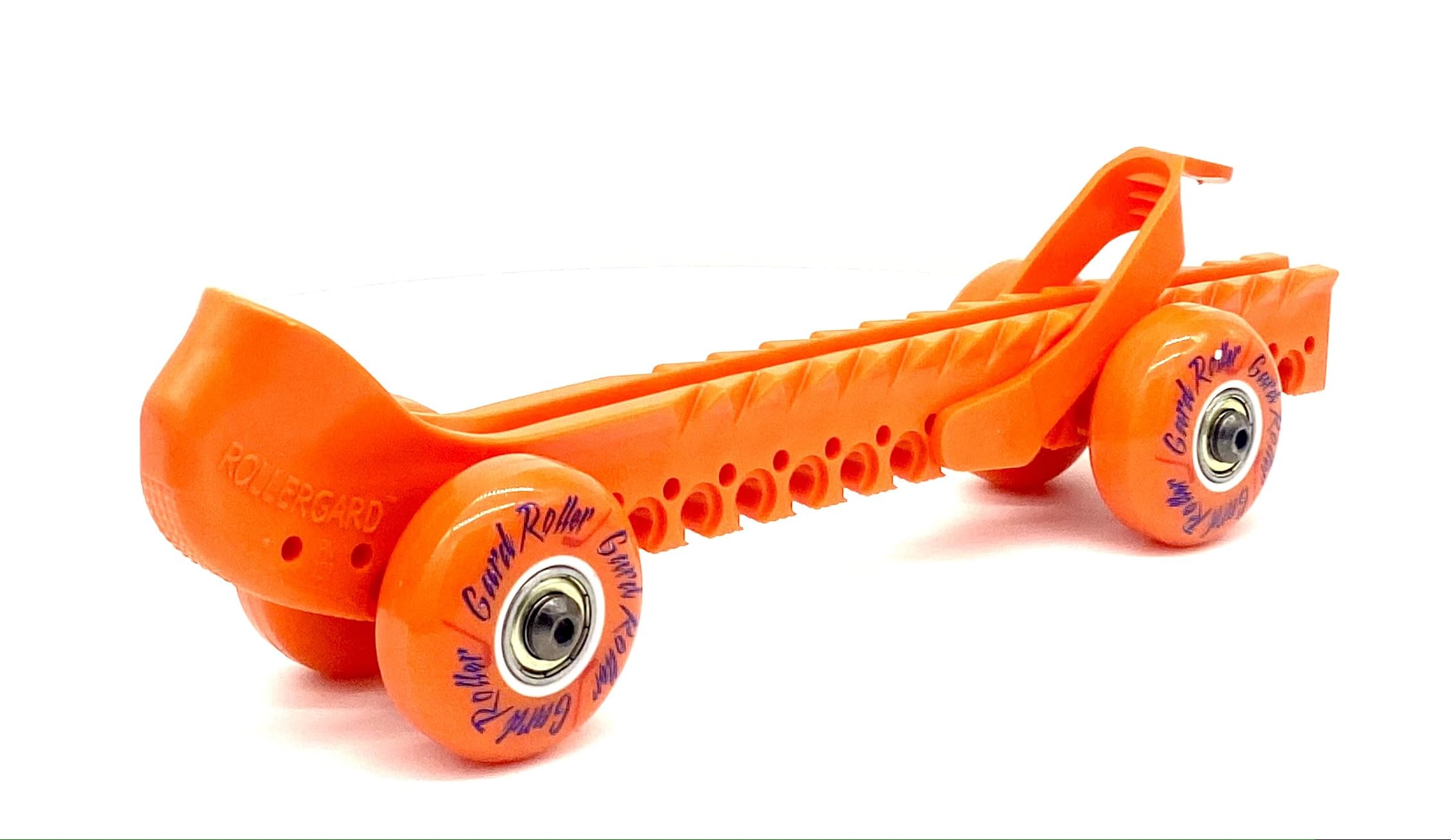 Rollergard Hockey Ice Skate Guards, One Size Fits Most, Neon Orange