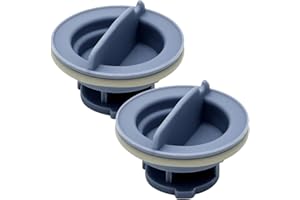 cdipkif PACK OF 2 Ultra Durable 8558307 Dishwasher Dispenser Cap Replacement Part – Exact Fit For Dishwasher Rinse Aid Dispenser Cap for KitchenAid Whirlpool Replaces WP8558307 W10077881