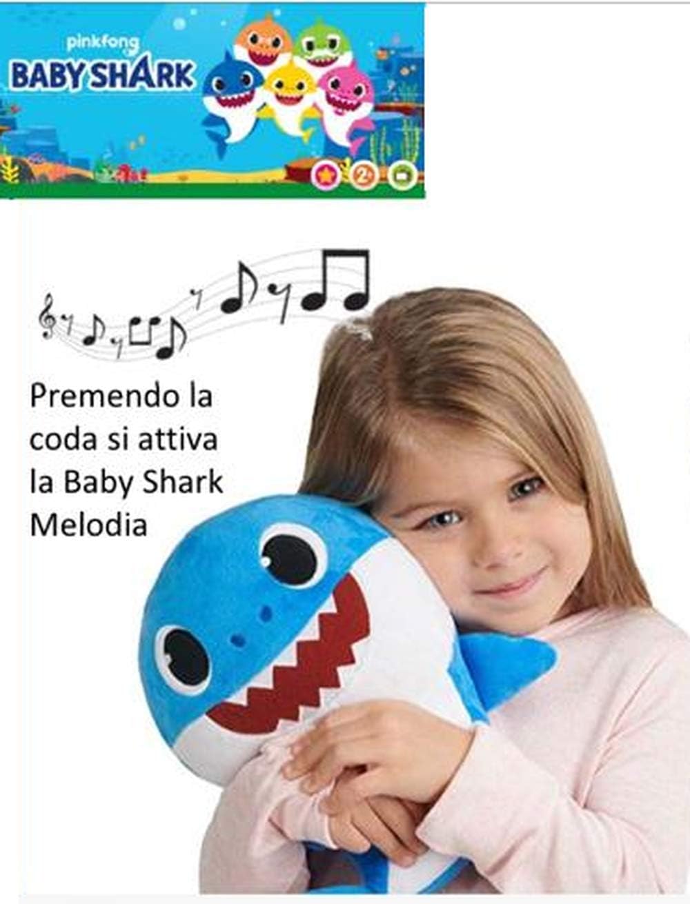 baby shark peluche amazon